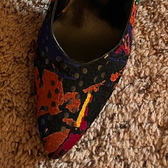 Vintage Stuart Weitzman heels with sparkle! Size‎ 7.5 - Picture 2 of 8